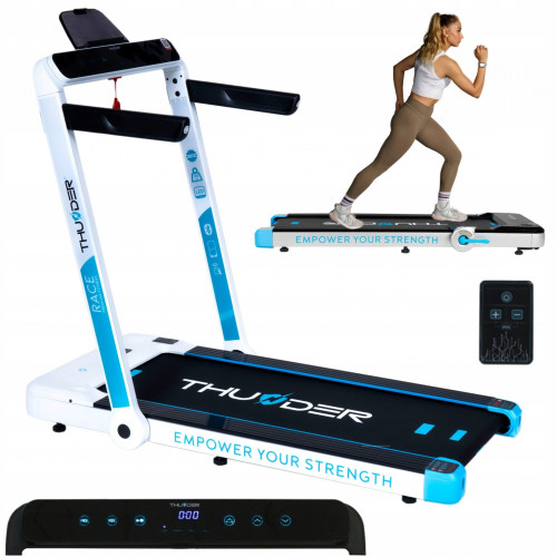 Беговая дорожка  Thunder Race White - фото №9